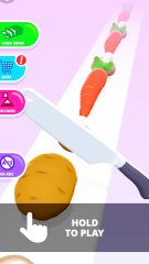 Perfect slices gameplay Hard Level game