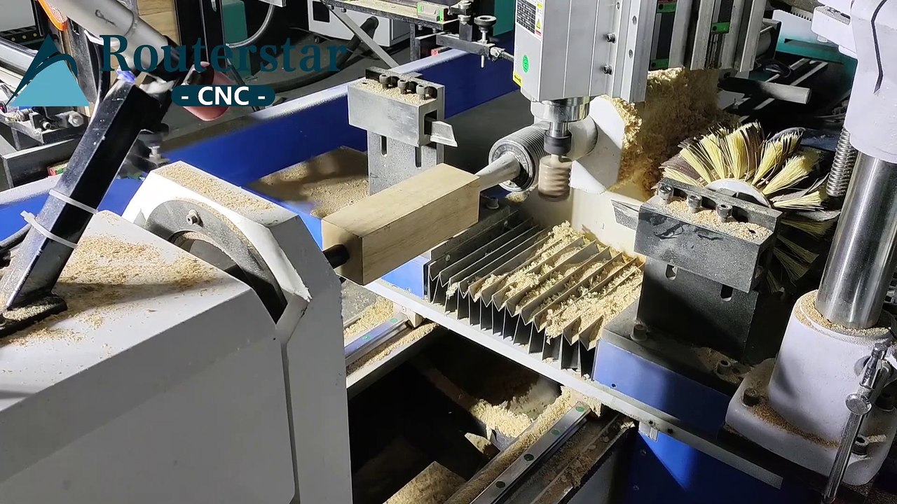 RS1530SA CNC Wood Lathe With a Spindle