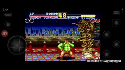 Fatal Fury 2 Jubei Yamada vs Cheng Sinzan Jubei Yamada é derrotado por Cheng Sinzan