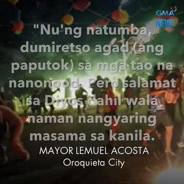 Fireworks setup na pasado raw sa inspeksyon, pumalya? | GMA Integrated Newsfeed