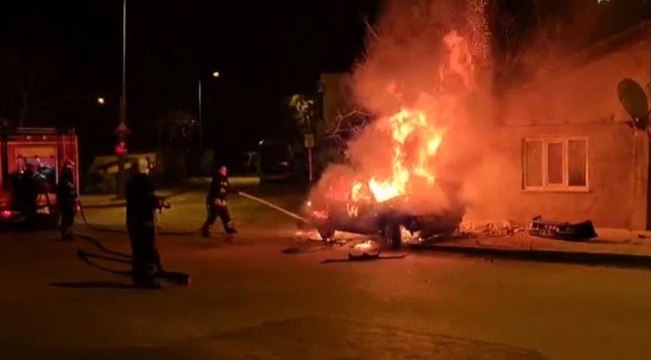 Edirne'de kaza sonrası araç alev aldı, 4 kişi feci şekilde can verdi