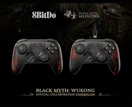 8BitDo Gamepads PC Black Myth Wukong Ultimate 2C Wireless or Wired Gaming Controller