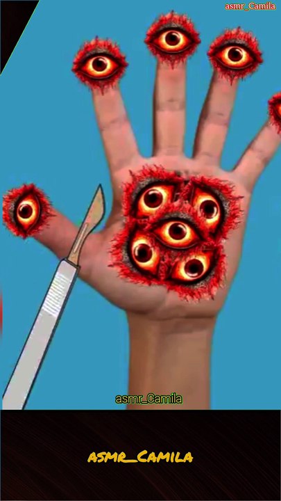 Animation hand asmr treatment #animation #asmr #satisfying