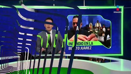 “Yo alcancé a ver pánico”, Hugo fue testigo del incendio en la CDMX | Nacho Lozano