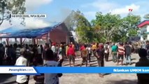 Kecewa Hasil Seleksi CPNS, Massa Bakar Kantor BKD Boven Digoel