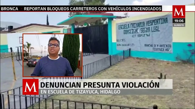 En Tizayuca, padres acusan a director de escuela de presunto abuso sexual infantil