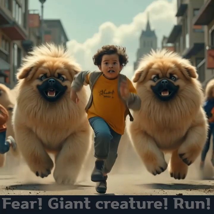 dog 🐕 Giant Creatures 🦑toy poodle🏃Run! 🦀Giant creatures Sea