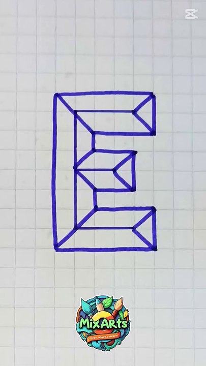 🖌️ Dibuja figuras que destacan con un solo toque de creatividad. #StandOutArt #AestheticDesign #EasyDrawing #MixArts