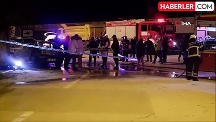 Edirne'de Yanan Otomobilde 4 Genç Hayatını Kaybetti