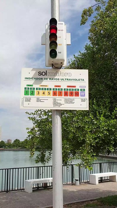 High UV Index in Santiago, Chile ☀️🇨🇱