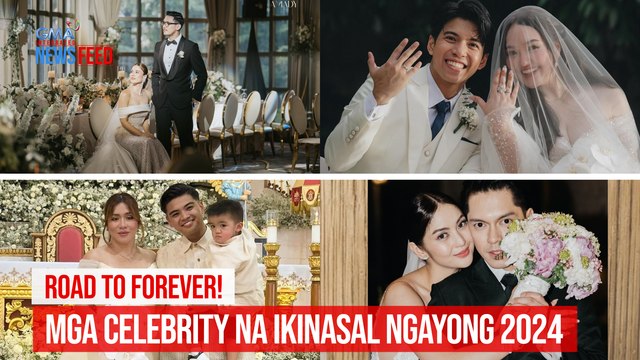 Road to Forever! Mga celebrity na ikinasal ngayong 2024 | GMA Integrated Newsfeed