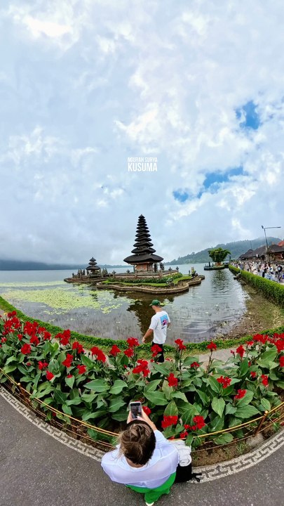 Pura Tunjung Beji Ulun Danu Beratan, Bedugul, Tabanan, Bali