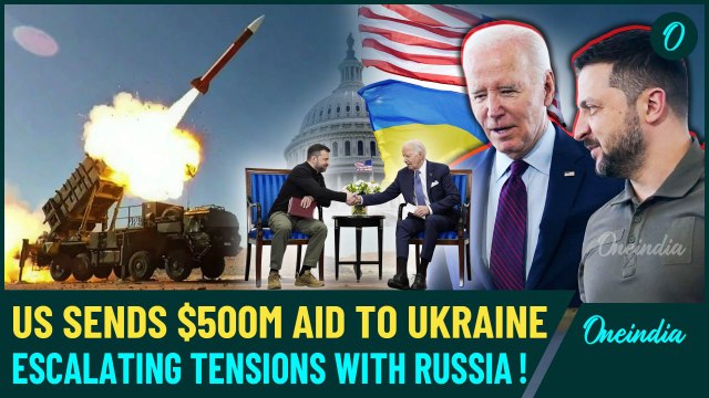US Boosts Ukraine with $500M aid, Including Himars, Drones & Armored Vehicles to counter Russia!
