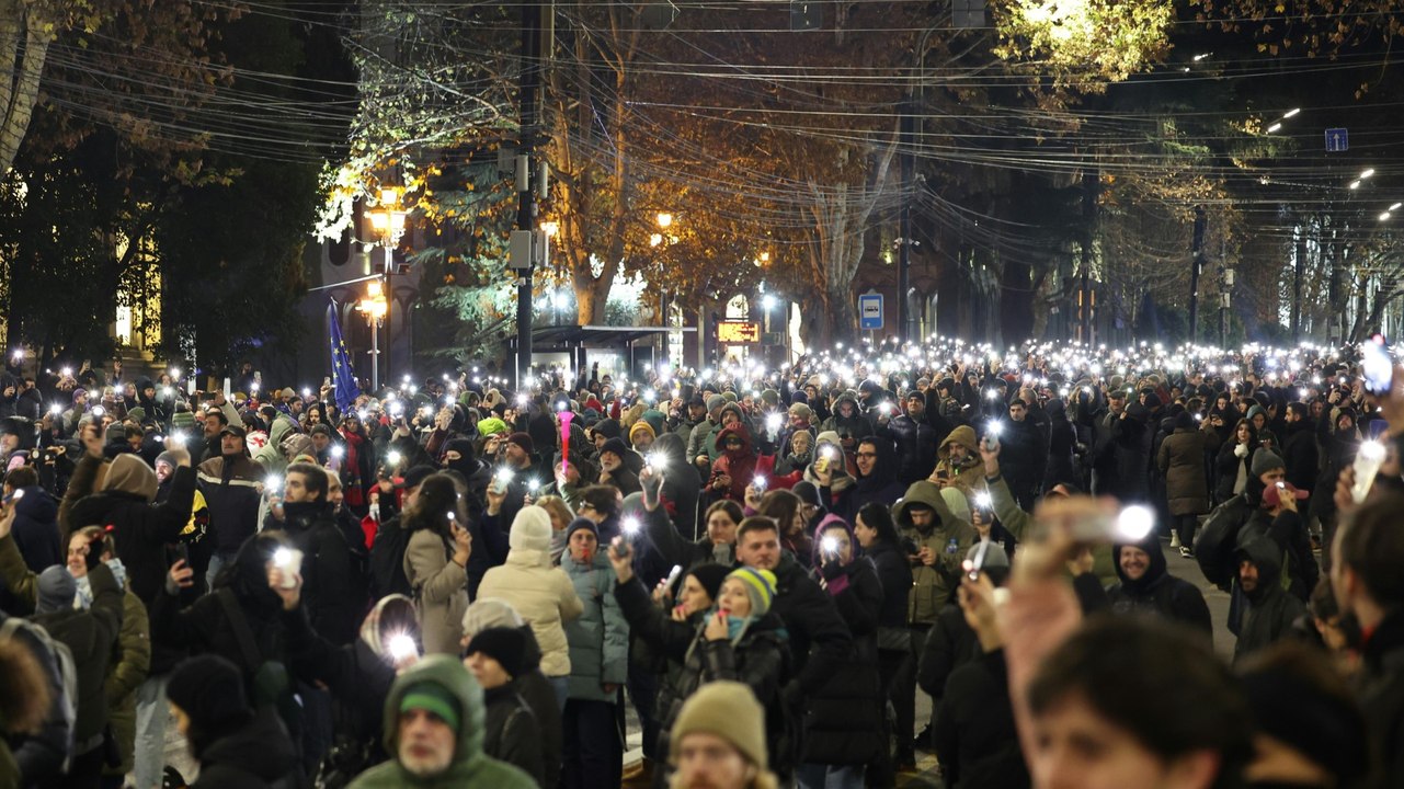 Proteste in Georgien gehen in dritte Woche