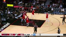 Ochai Agbaji posterizes his own Raptors team-mate