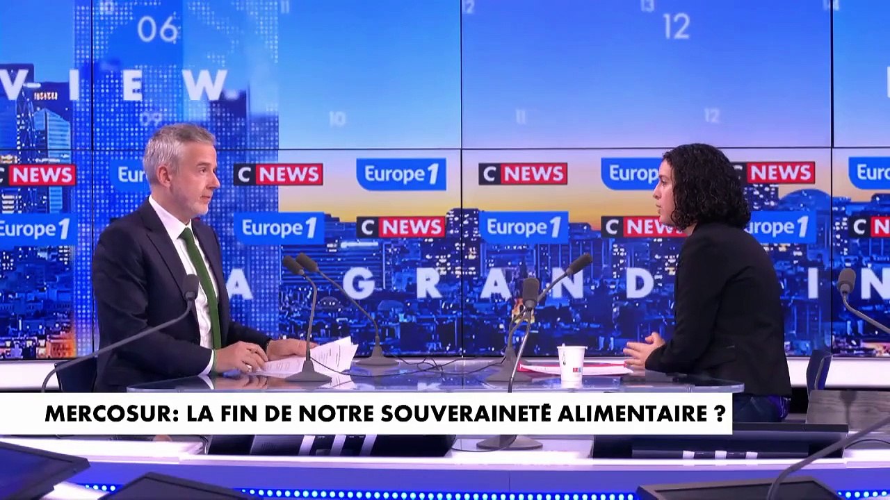 Mercosur : Manon Aubry annonce déposer une motion de censure contre la Commission européenne