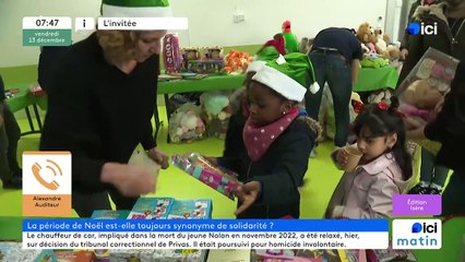 Noël solidaire : "La période des fêtes de fin d'année vient souligner encore la solitude des personnes seules"