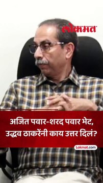 अजित पवार-शरद पवार भेट, उद्धव ठाकरेंनी काय उत्तर दिलं?