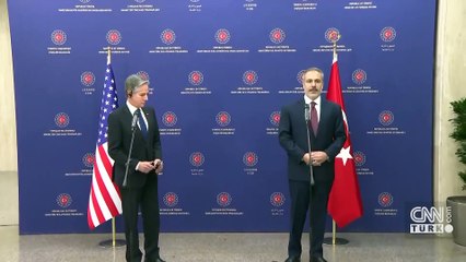 SON DAKİKA... Dışişleri Bakanı Hakan Fidan, ABD'li mevkidaşı Blinken ile görüştü! "Önceliğimiz Suriye'de istikrar"