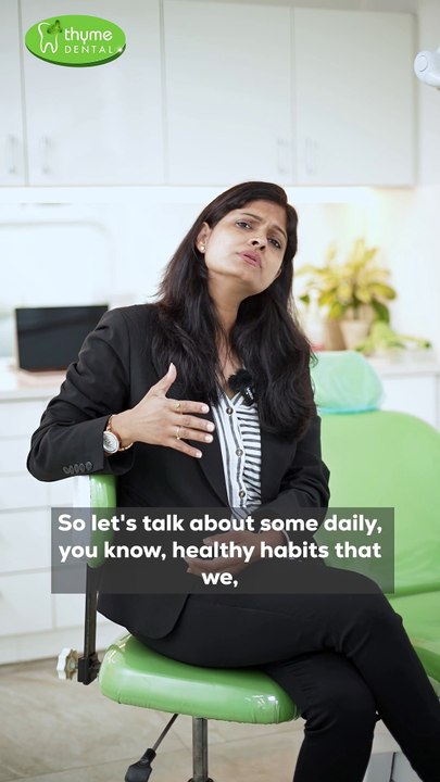 Healthy Habits for Kids Teeth- Thyme Dental Clinic