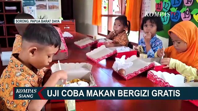 Pemerintah Kota Sorong Uji Coba Program Makan Bergizi Gratis di Sekolah dengan Menu Berbasis Ikan