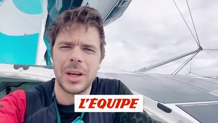 Simon s'accroche - Voile - Vendée Globe