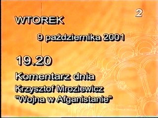 2 - Zakończenie programu - 08.10.2001