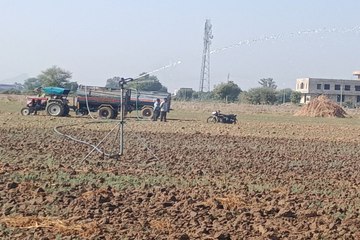सूखने लगी फसल, टैंकरों से सिंचाई कर रहे हैं किसान