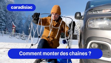 Comment monter des chaînes à neige sereinement ?