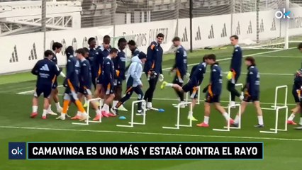 Camavinga es uno más y estará contra el Rayo