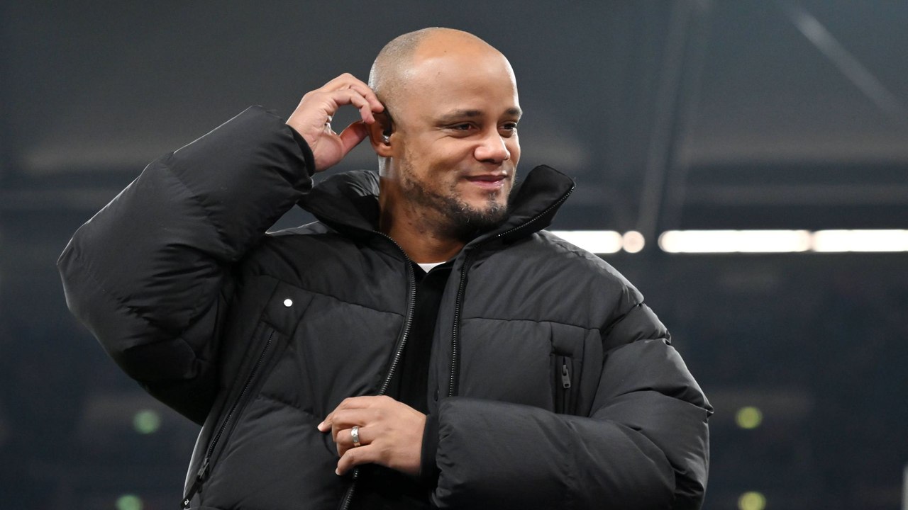 Kompany: 'Haben Sie schonmal einen Trainer gesehen, der glücklich ist?'