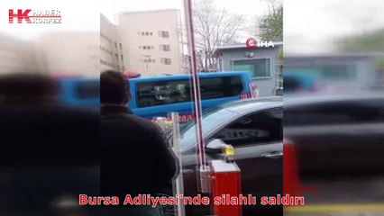 Bursa Adliyesi'nde silahlı saldırı