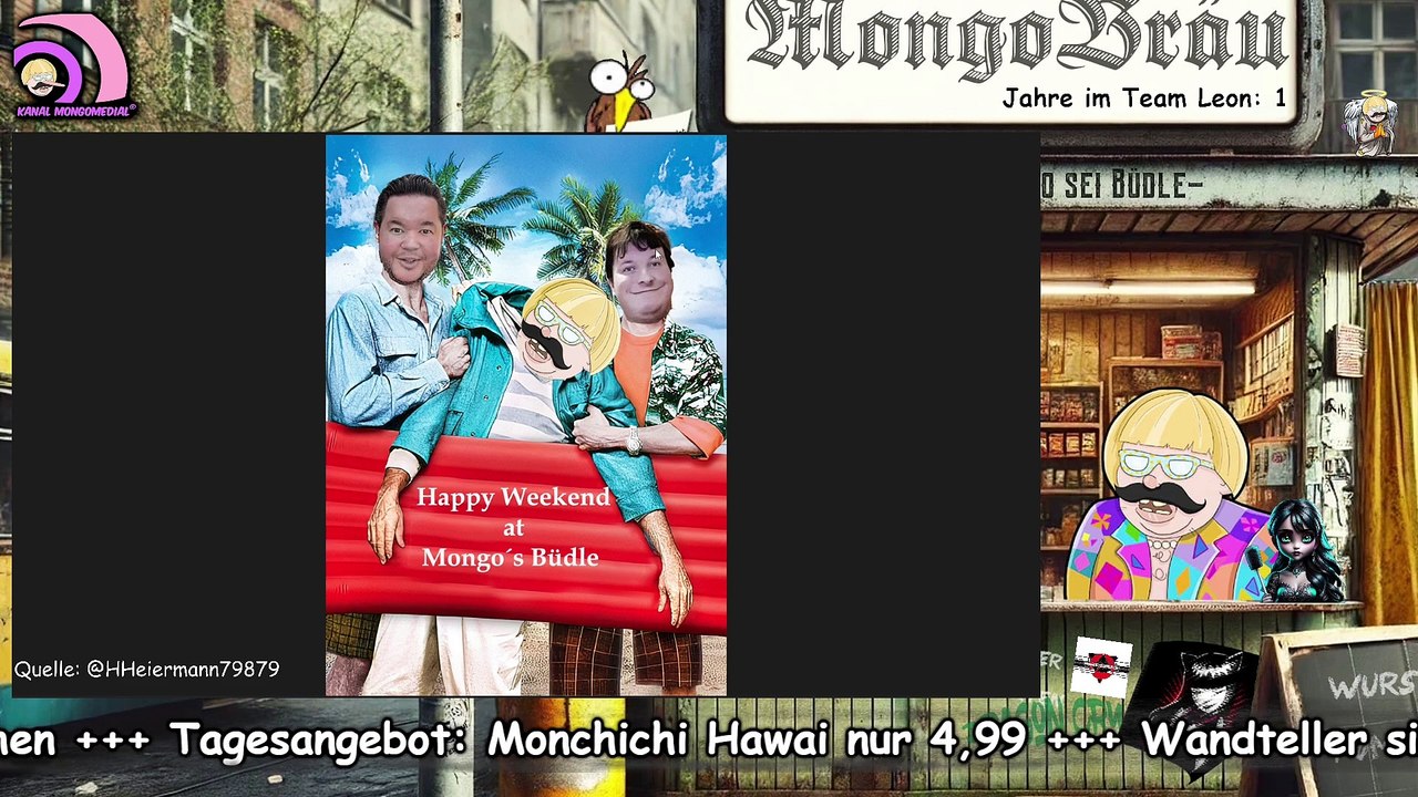 Gehaltvolle Viertelstunde mit MEMES von @HHeiermann79879 Kanal Mongomedial