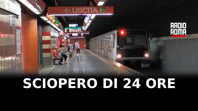 Sciopero di 24 ore dei trasporti, ferme metro A e C, in servizio la B