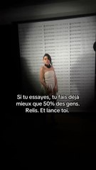 Si tu essayes tu fais déjà mieux que 50% des gens