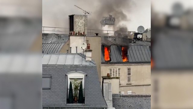 Un incendie s'est déclaré dans un immeuble du XVIe arrondissement de Paris