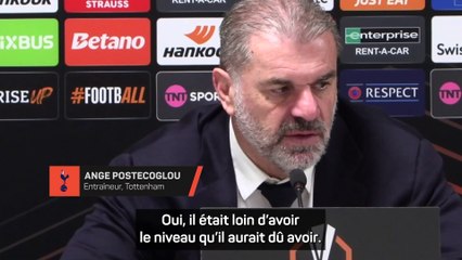 Postecoglou dénonce la prestation "inacceptable" de Timo Werner