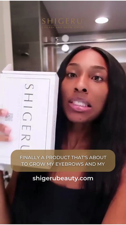 Achieve Longer Lashes Naturally with Shigeru Eyelash & Brow Serum!