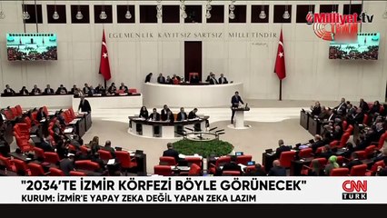 Bakan Kurum, TBMM Genel Kurulu’nda konuştu: İzmir'e yapay zeka değil, yapan zeka lazımmış