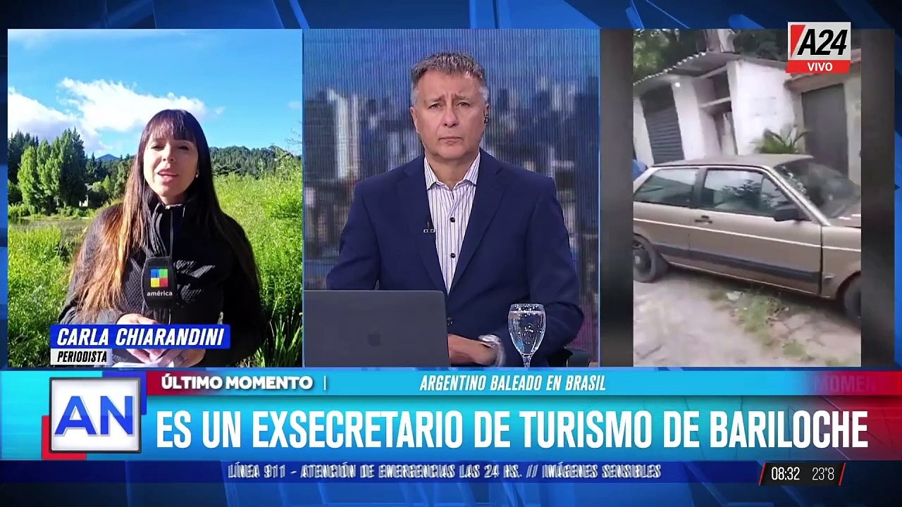 Turistas argentinos baleados en una favela de Río de Janeiro