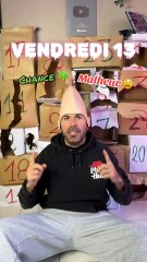 QUI VALIDE LA CASQUETTE DU VENDREDI 13 🍀😂 ? ( calendrier de l’avent )