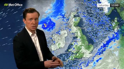 Met Office Friday Afternoon Weather Forecast 13/12/2024