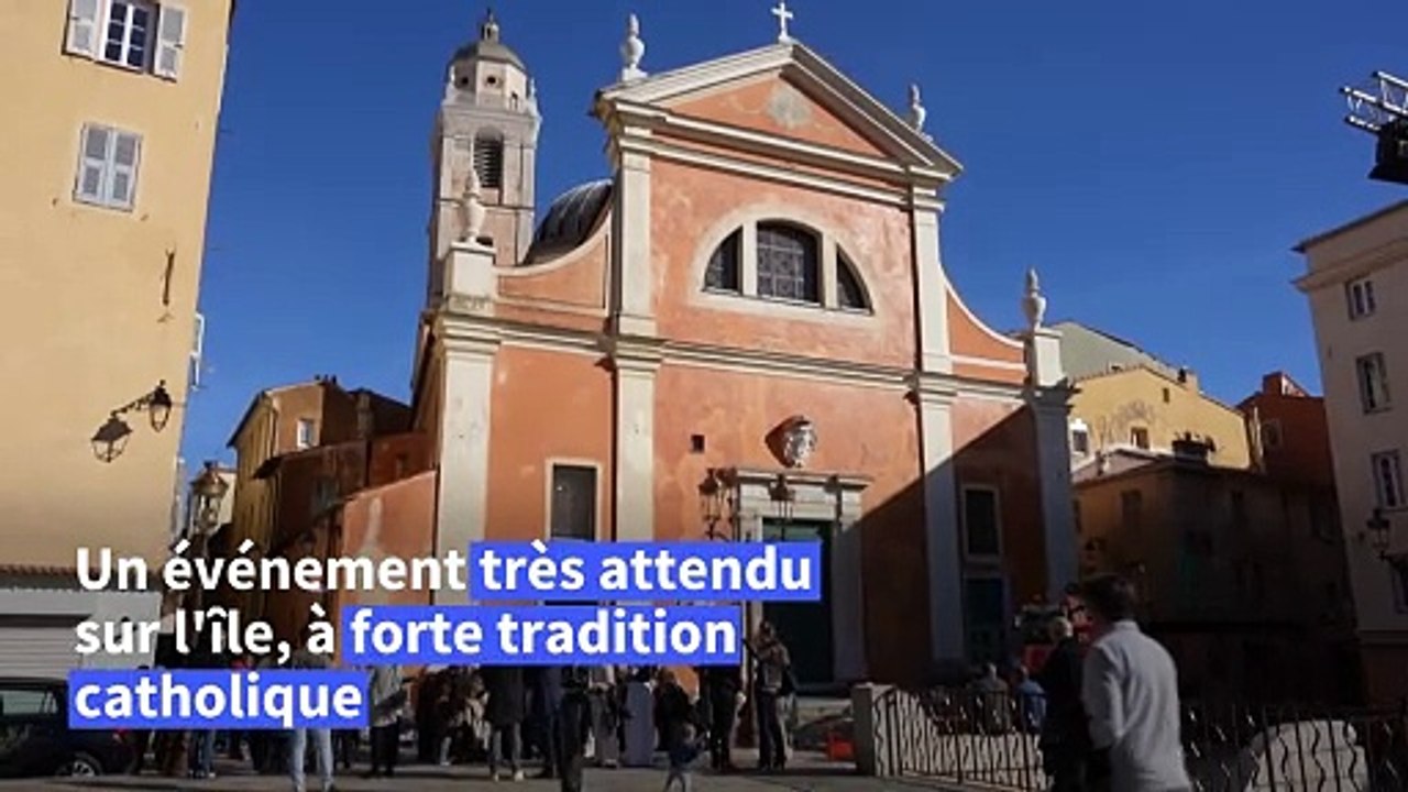 Le cardinal Bustillo salue "l'enthousiasme" du pape pour sa visite en Corse