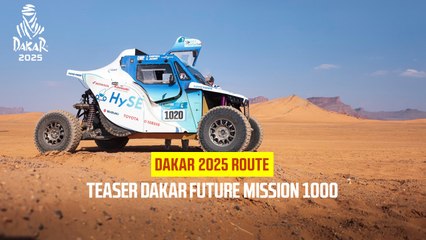 Teaser Dakar future mission 1000