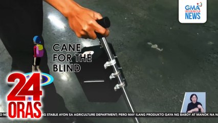 Level-up tungkod - May bill identifier, gps at obstacle detection | 24 Oras