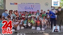 Relief goods at facemask, ipinamahagi sa mga apektado ng pagputok ng Bulkang Kanlaon | 24 Oras