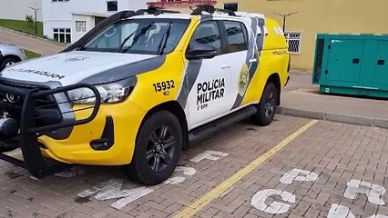 Idoso é detido após disparo de arma de fogo em área rural de Cascavel