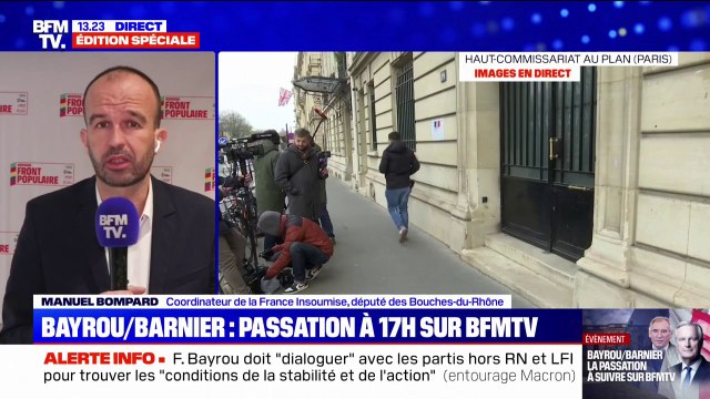 Manuel Bompard (LFI): L'essentiel des députés du NFP censureront ce gouvernement