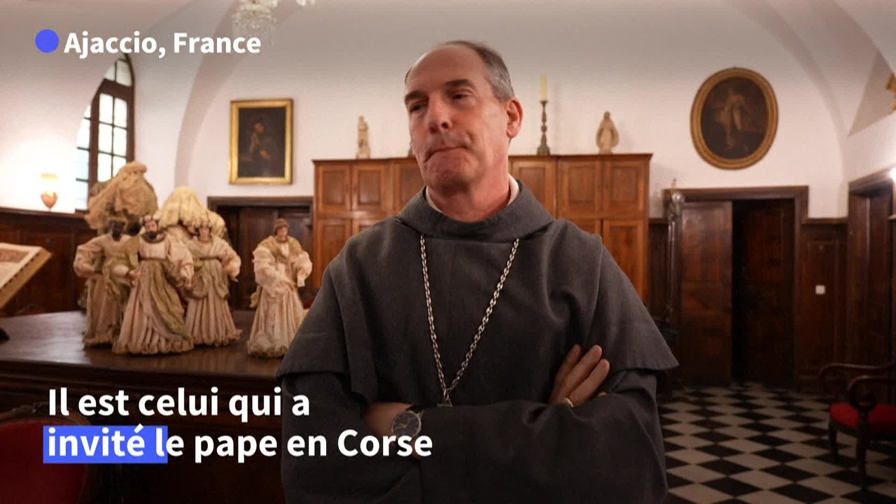 Le cardinal Bustillo salue "l'enthousiasme" du pape pour sa visite en Corse