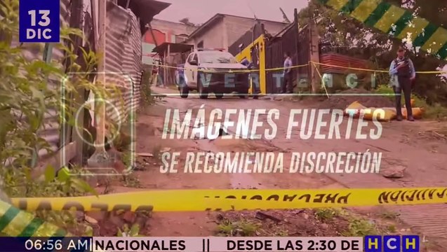 ¡Horror! Con una piedra, matan joven en colonia Villa Nueva, TGU